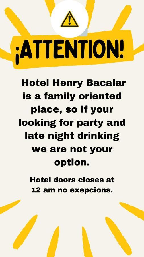 Hotel Henry Bacalar Exterior foto